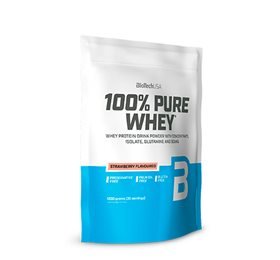 100% Pure Whey Protein pulver Strawberry 454g